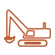 construction machinery dealer icon