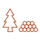 logging work truck icon