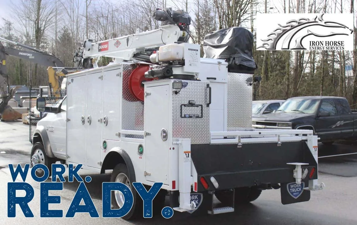 Iron Horse Energy services mechanics work truck