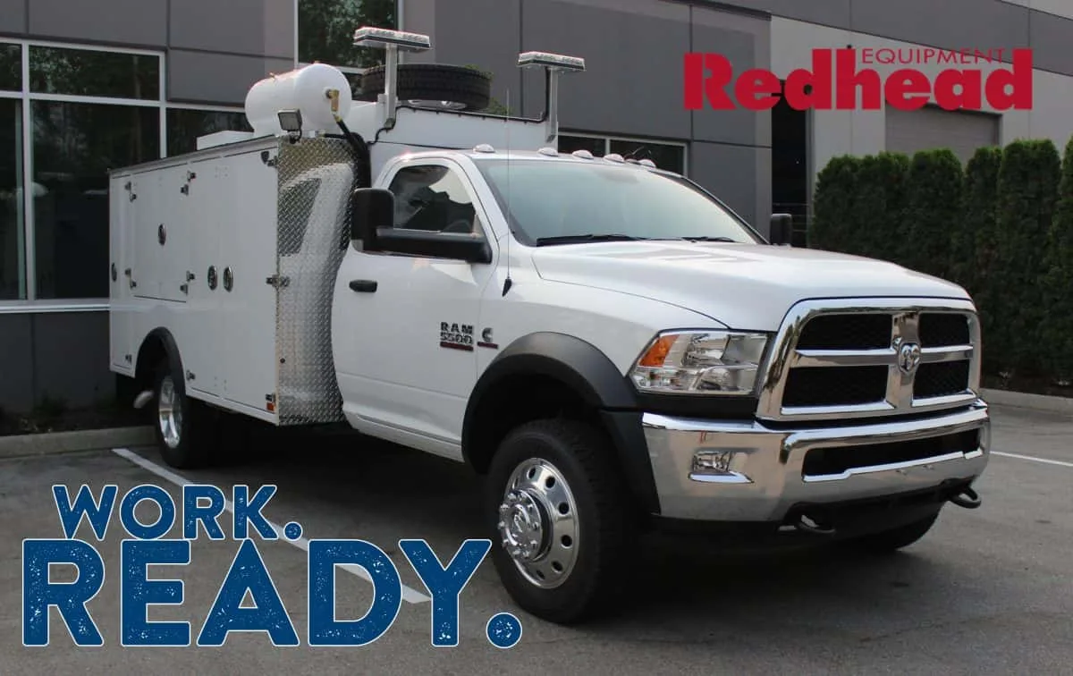 Redhead Equipment mobile mechanics service truck