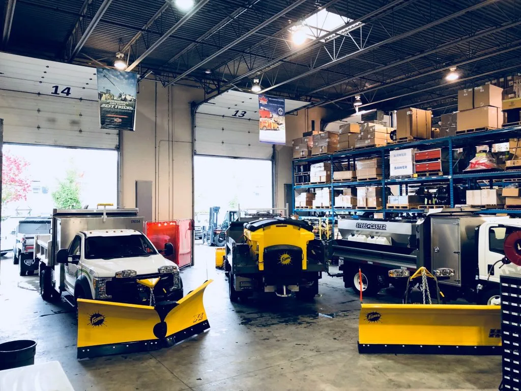 fisher snow ice truck plow sander service parts repair