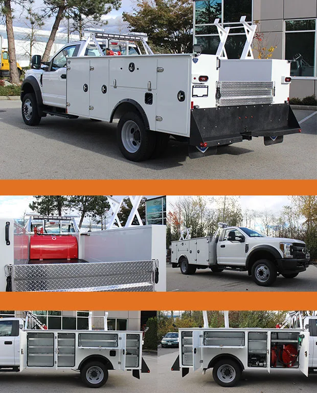 city of coquitlam custom municipal service truck