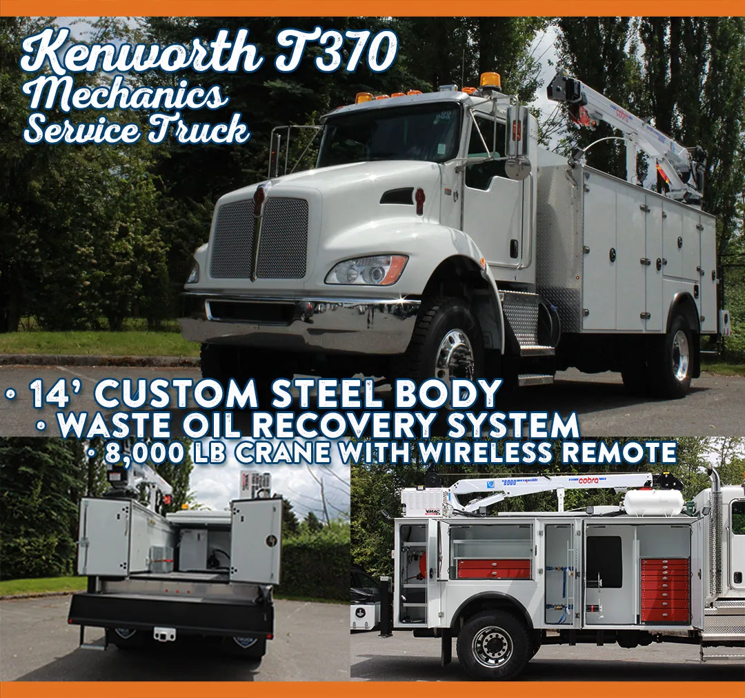 work truck west kenworth mechanics service truck