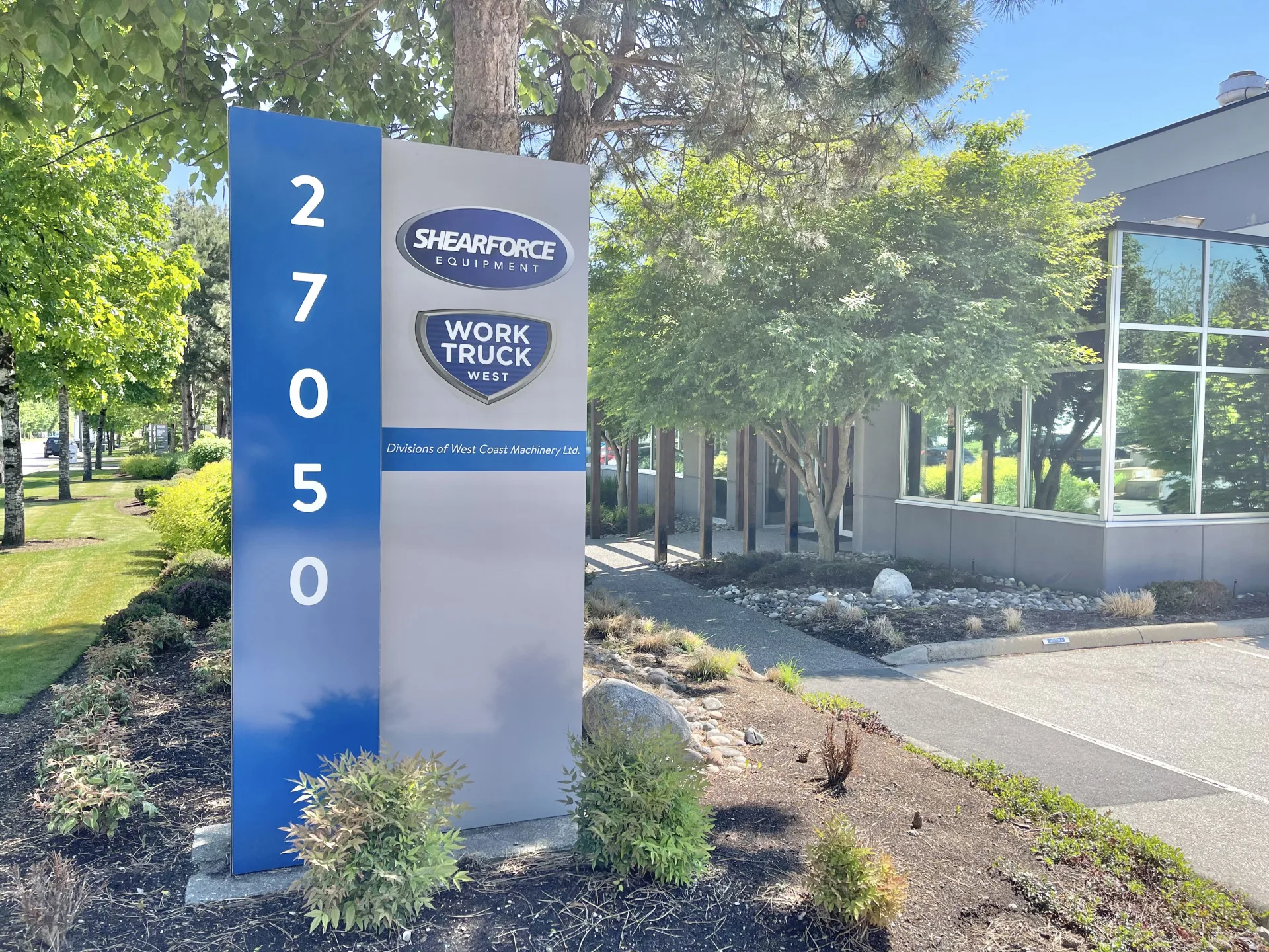 west coast machinery sign